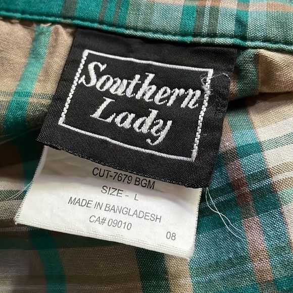 Southern Lady shirt and jacket coordinating set - Picture 6 of 8